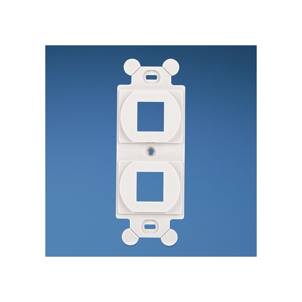 Panduit 2-Port, Screw Mount "106" Duplex Modu (10 Pack), 10PK NK2106MFEI - main
